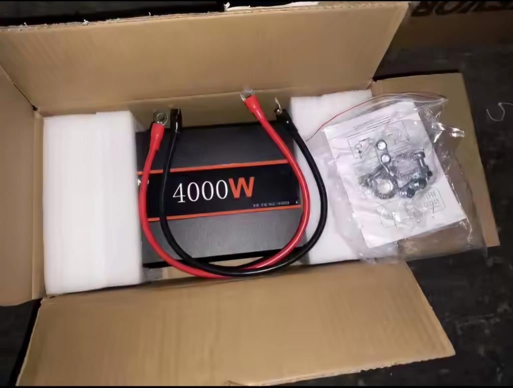 Nieuwe Omvormer 4000W 12 en 24v met Afstandsbediening, Ophalen of Verzenden, Nieuw