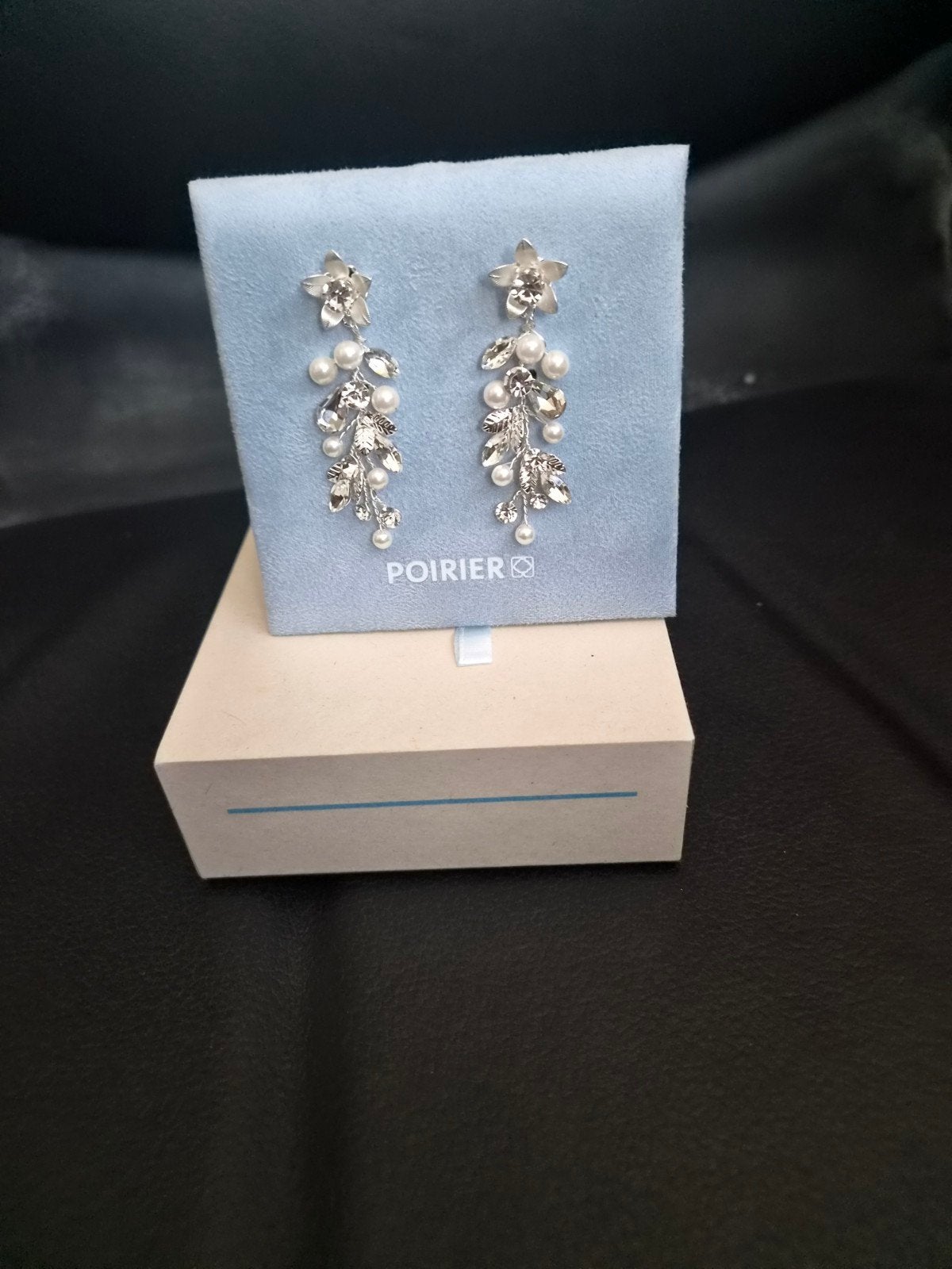 Poirier Nieuwe zilveren Armband, Haarsieraad en Oorbellen, Ophalen of Verzenden, Nieuw, Zilver, Overige materialen