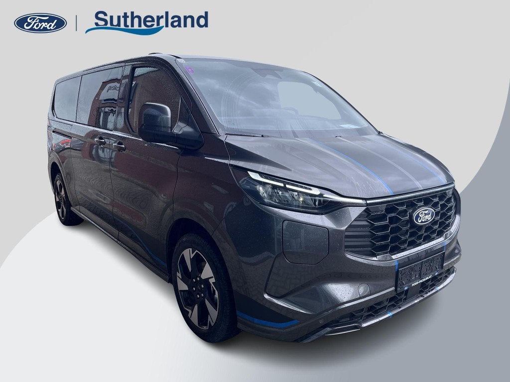 Ford Transit Custom 320 2.5 PHEV L2H1 Sport DC | 233pk Incl, Auto's, Bestelauto's, Bedrijf, Te koop, ABS, Achteruitrijcamera, Airconditioning