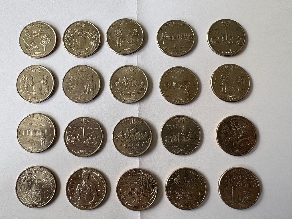 USA State Quarters, Postzegels en Munten, Munten | Amerika, Ophalen of Verzenden, Noord-Amerika, Losse munt