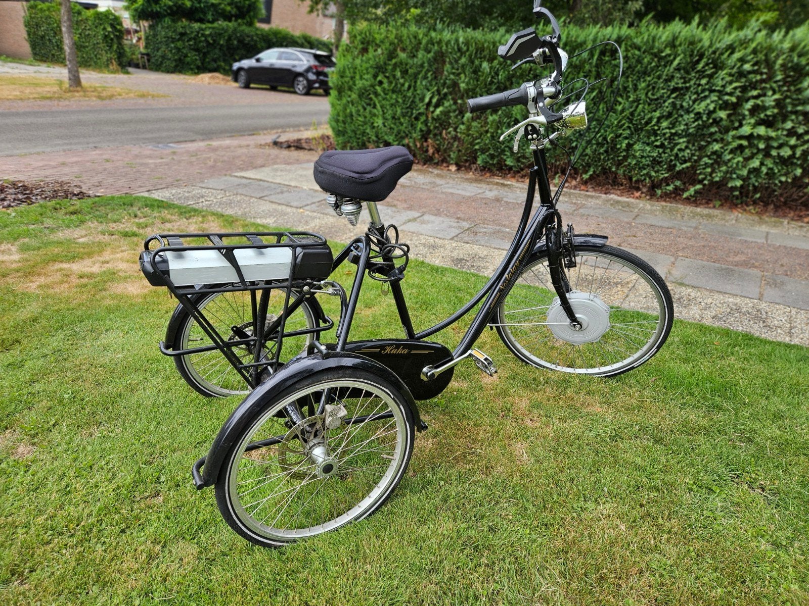 Huka Nostalgia driewieler met elektrische ondersteuning, Ophalen, Gebruikt, Huka