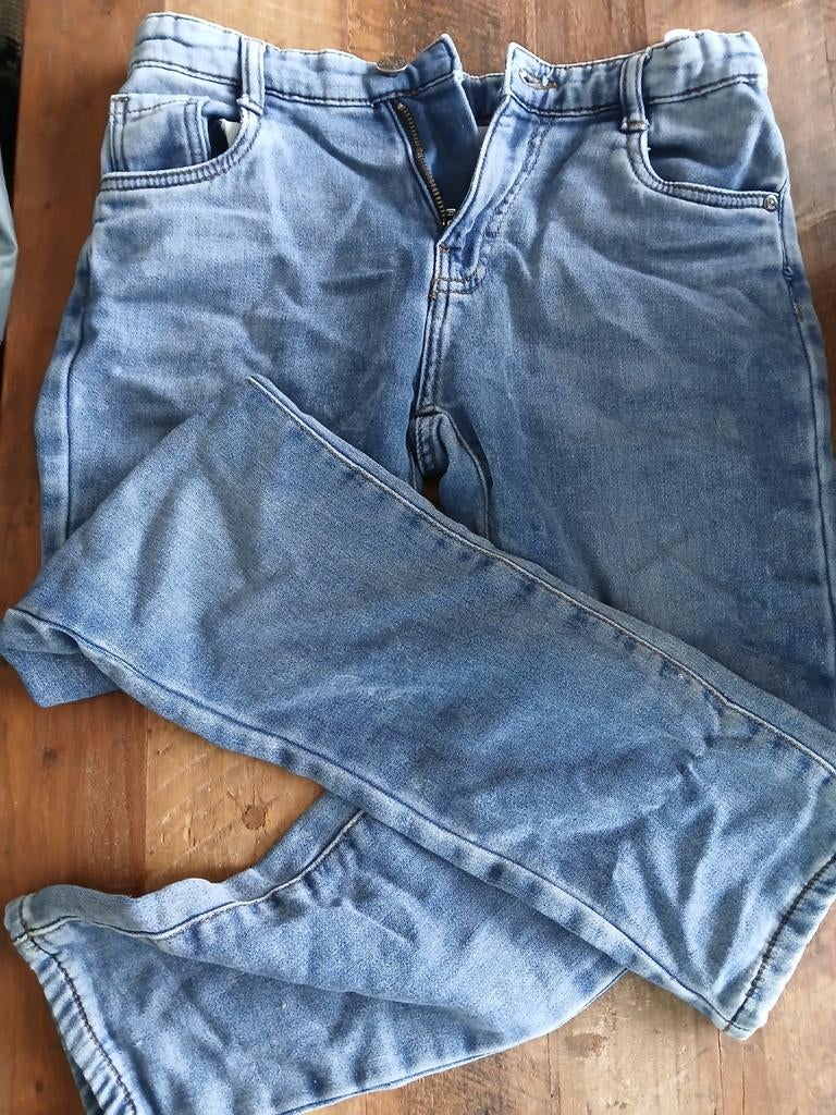 Stoere spijkerbroek maat 158, Kinderen en Baby's, Kinderkleding | Maat 158, Broek, Gebruikt, Jongen of Meisje, Ophalen of Verzenden