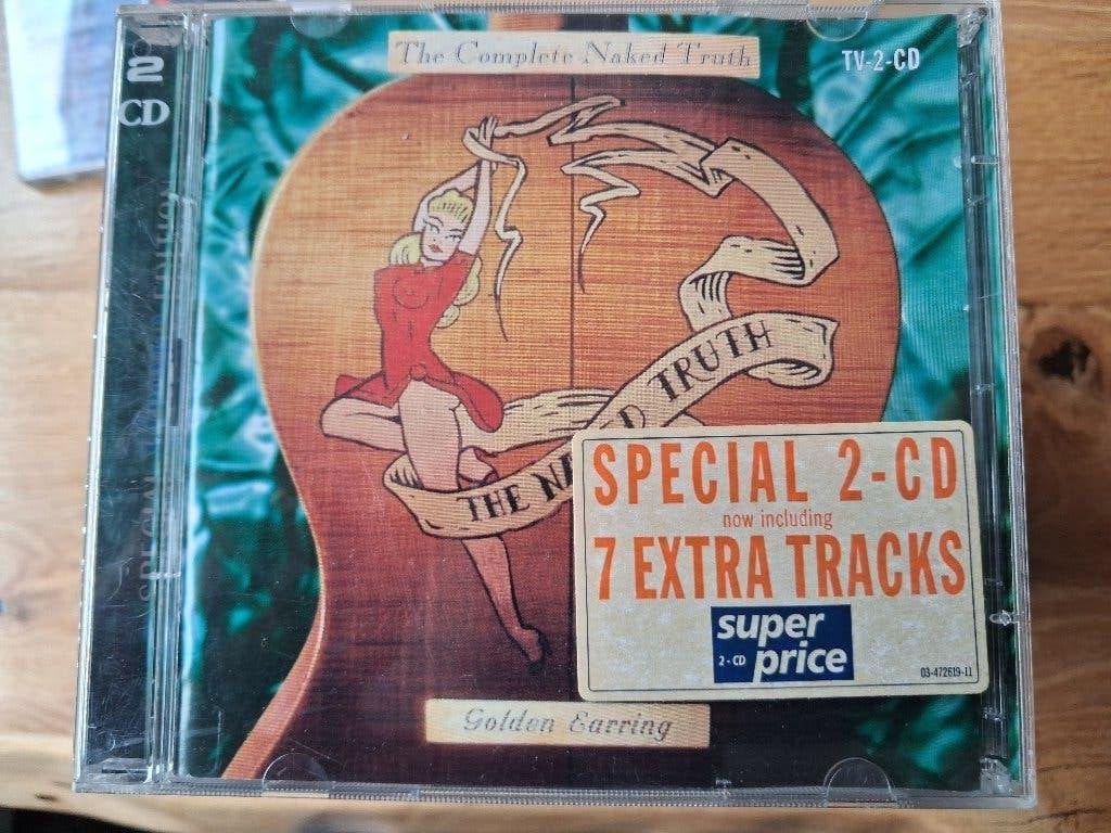 Dubbel cd GOLDEN EARRING - The Complete Naked Truth., Ophalen of Verzenden, Zo goed als nieuw, Poprock