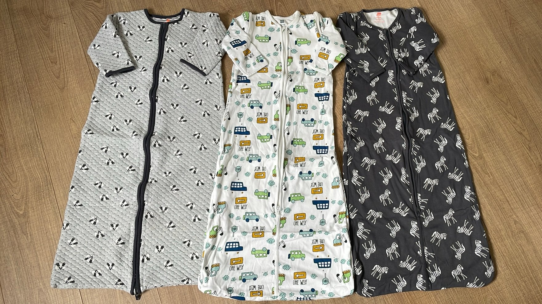 Hema baby slaapzakken mt. 86-104, Ophalen, Gebruikt, Hema, Grijs