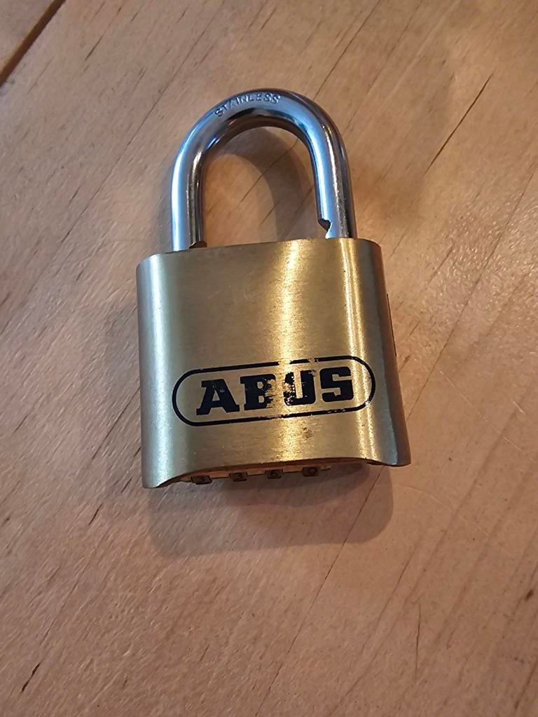 ABUS Cijferslot - Messing, Motoren, Accessoires | Sloten, Gebruikt, Ophalen of Verzenden