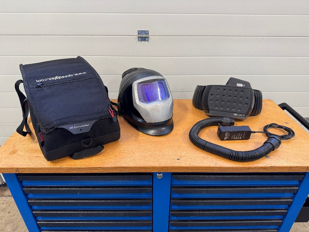 Laskap 3M Speedglas 9100XXi met Adflo, Lasfilter, Ophalen of Verzenden, Zo goed als nieuw