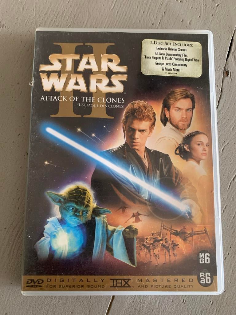 Star Wars Episode II: Attack of the Clones DVD (2-Disc Set), Boxset, Ophalen of Verzenden, Zo goed als nieuw, Science Fiction