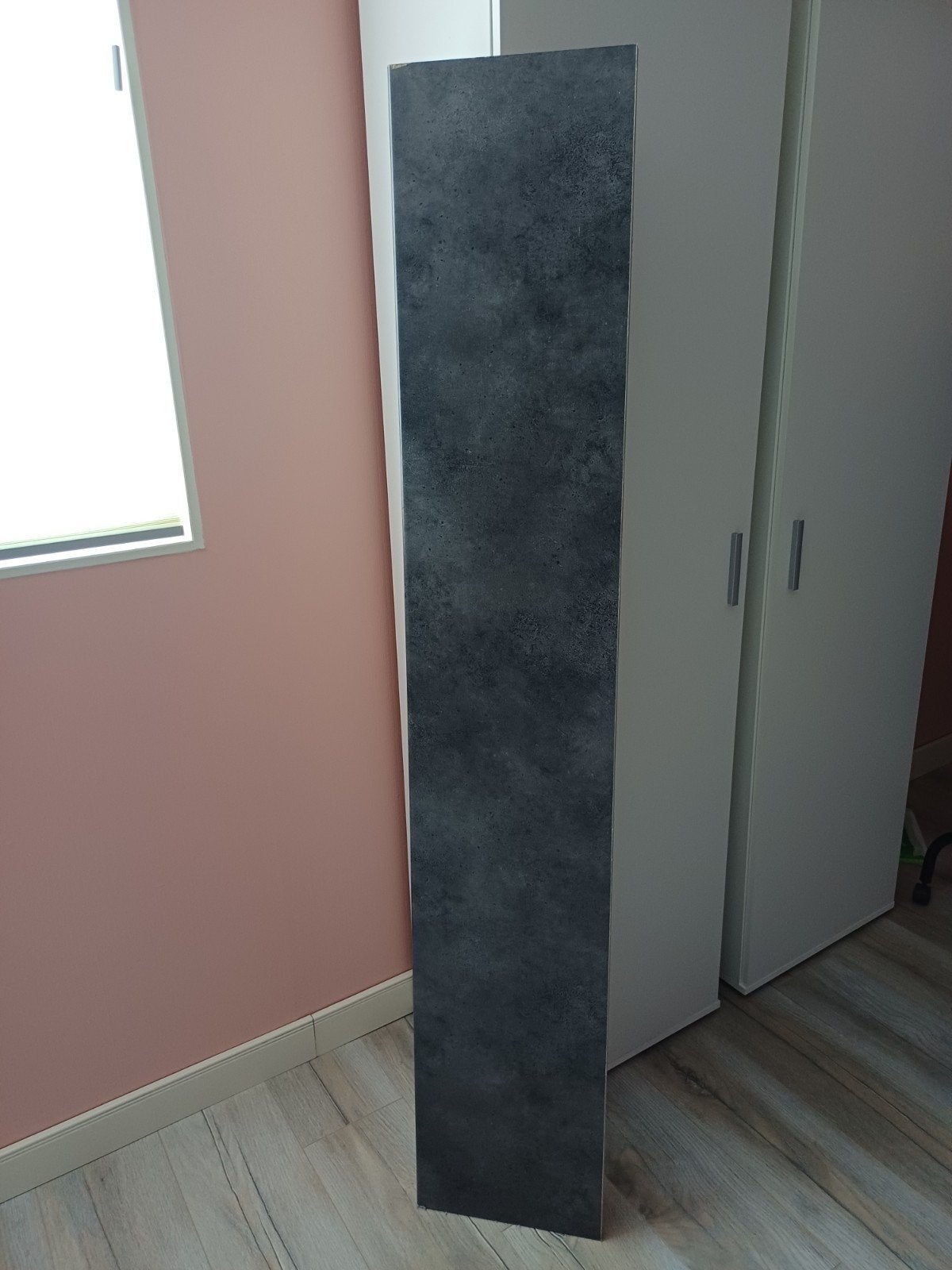 Vensterbank 161,5 cm donkergrijs, Ophalen, Nieuw