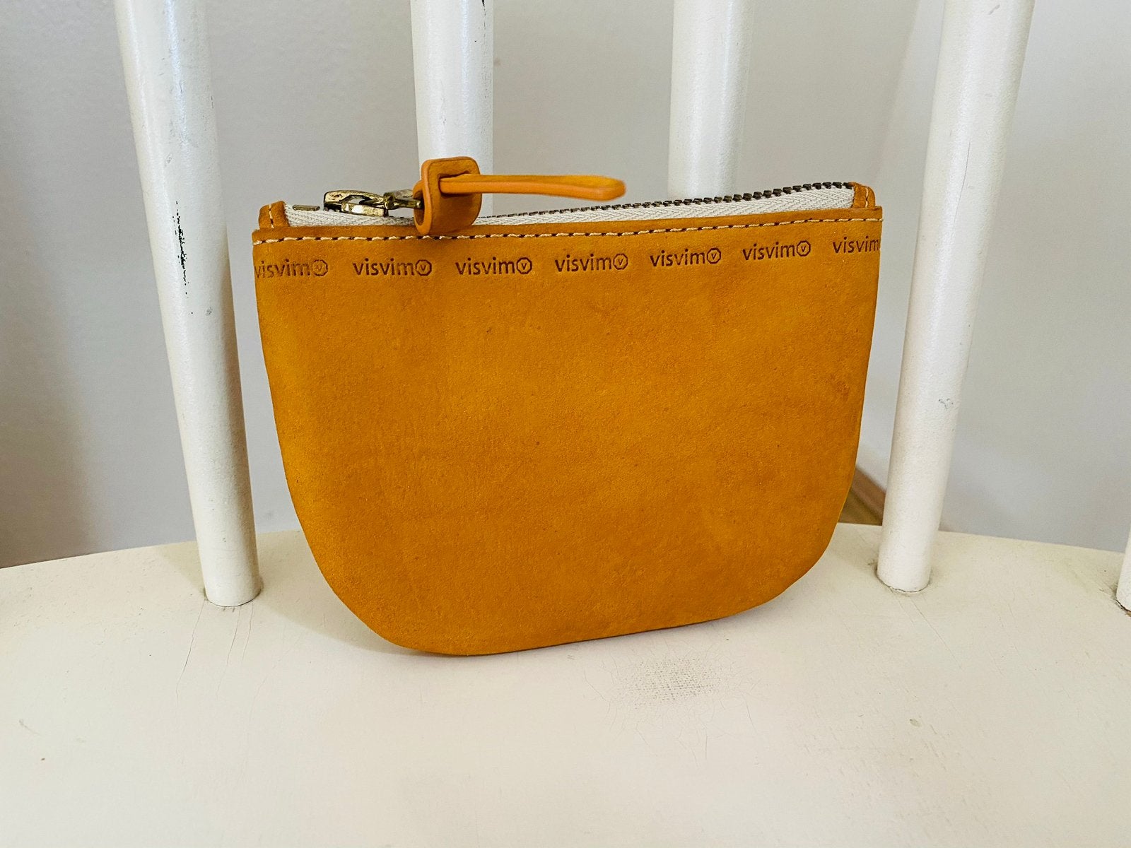 Nieuw Visvim Veggie Orange Wallet Portemonnee Card Holder, Ophalen of Verzenden, Nieuw, Oranje, Leer