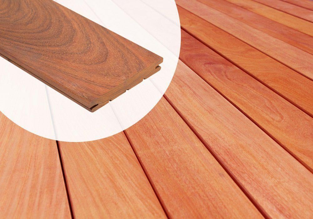 Vlonderplanken, hardhout, padoek, Tuin en Terras, Ophalen, Planken, Nieuw, Hardhout