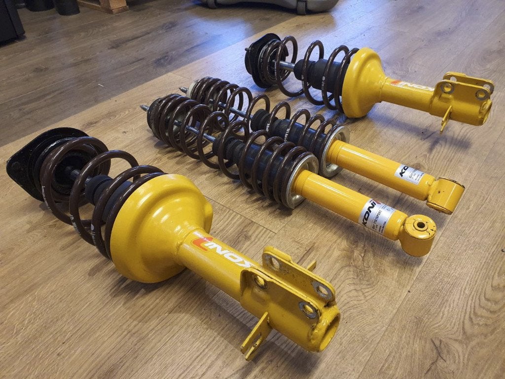 VW Golf MK1 Koni geel verstelbaar + H&R veren, Ophalen of Verzenden, Nieuw, Volkswagen
