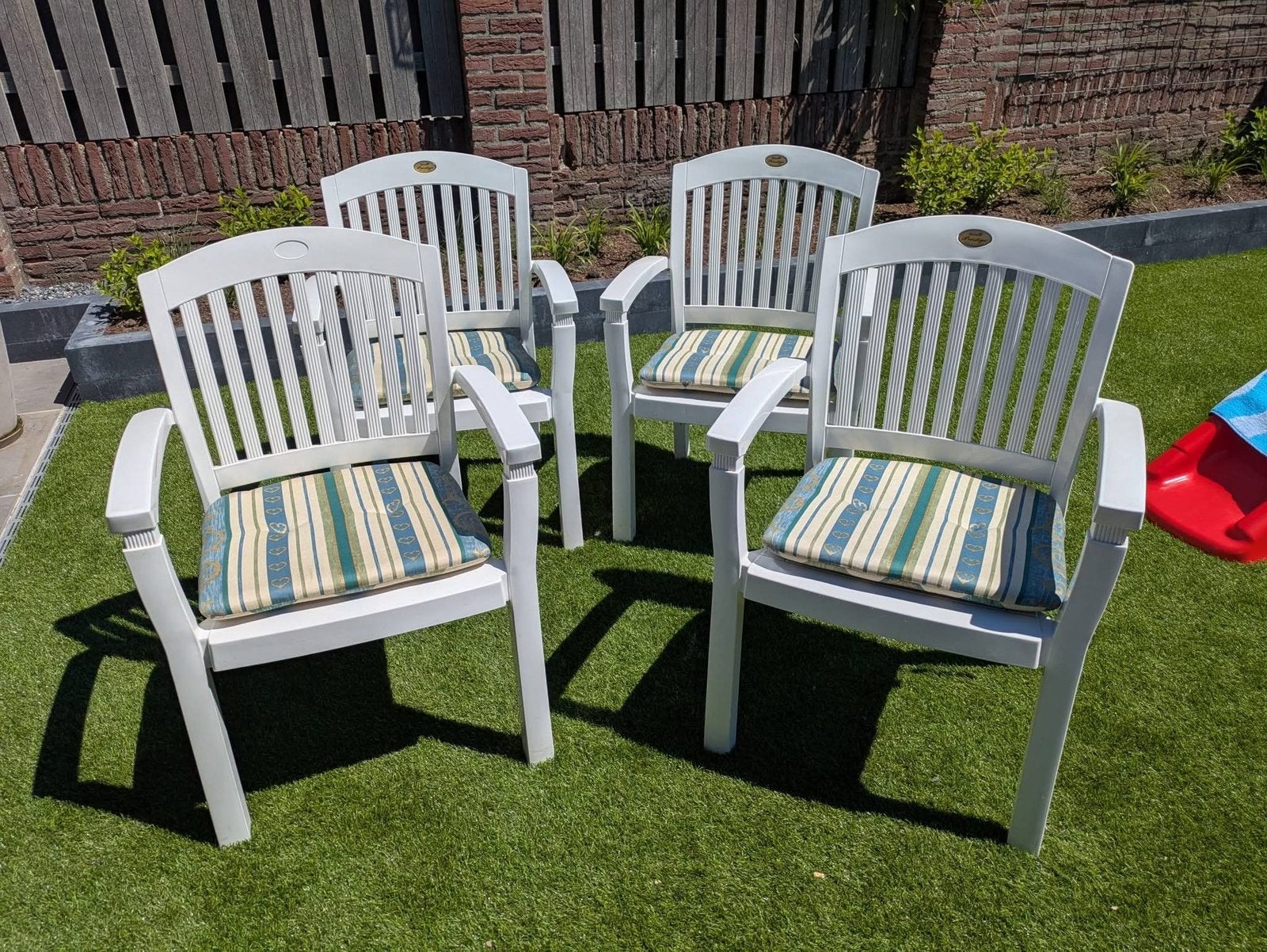 Hartman prestige tuinstoelen, Tuin en Terras, Tuinstoelen, Ophalen of Verzenden, Kunststof, Stapelbaar