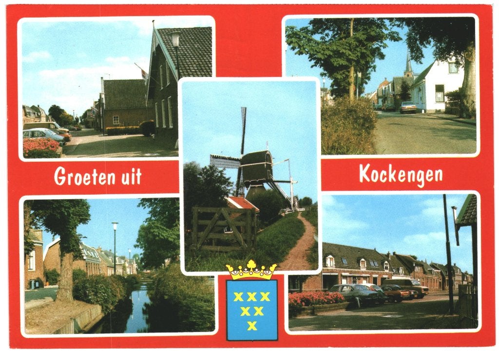 804398 Kockengen Utr 282 Gelopen met Postzegel