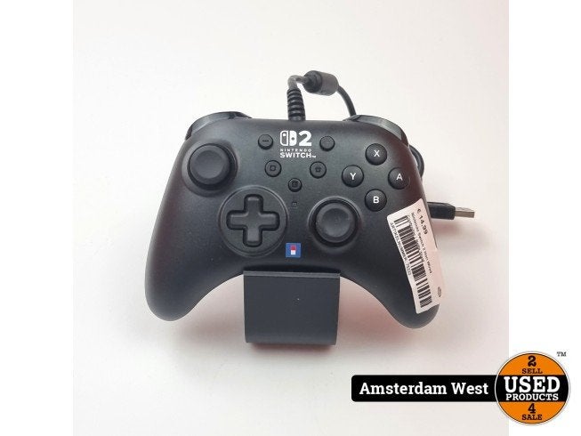 Nintendo Switch 2 Hori Wired Controller | Nette Staat, Spelcomputers en Games, Nintendo, Zo goed als nieuw, Support@nintendo.com