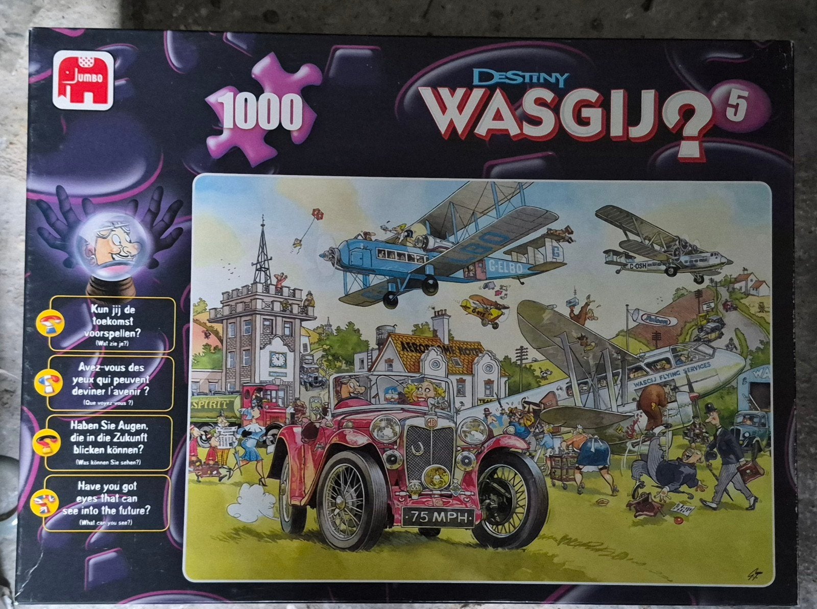 Wasgij Destiny 5: 'High Street' 1000 stukjes puzzel, Ophalen of Verzenden, Gebruikt