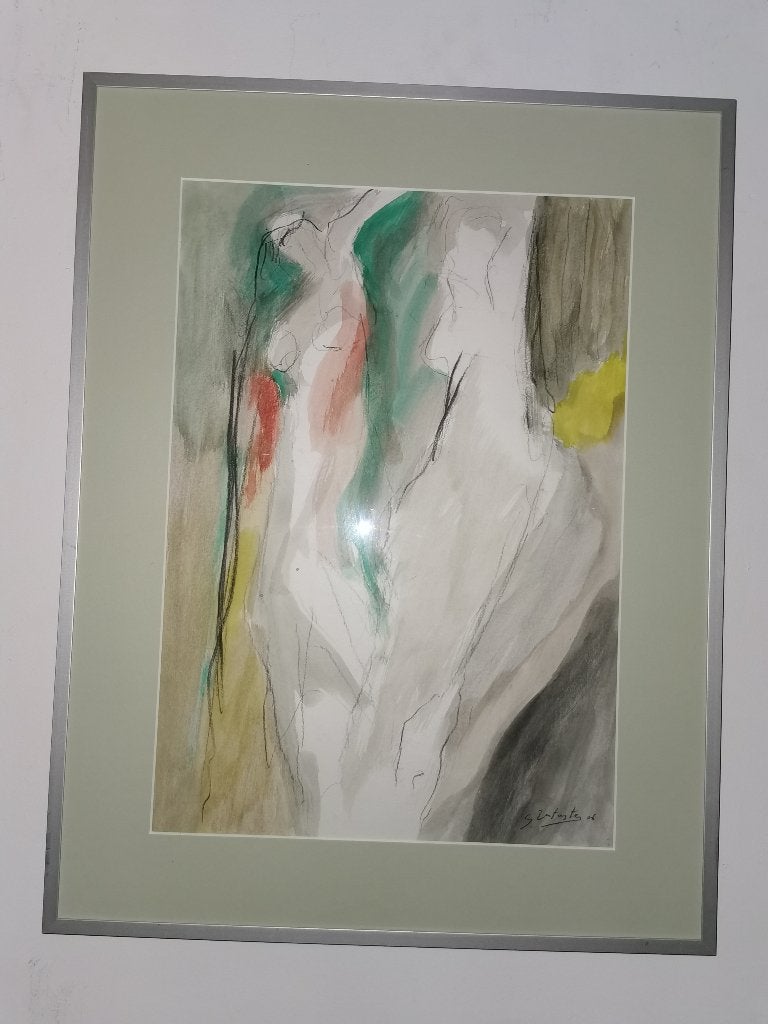 Ger Lataster  uniek werk  Gesigneerd en Gedateerd, Ophalen