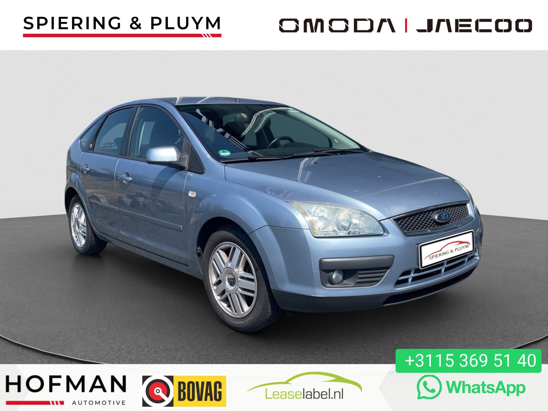 Ford Focus 1.6-16V Ghia Climate | Cruise | Keurig onderhoude, Auto's, 1596 cc, Gebruikt, 4 cilinders, Blauw