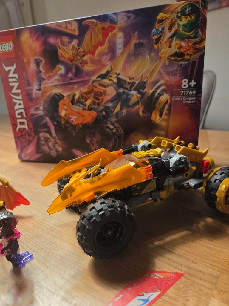 Lego Ninjago 71769 Cole's Draken Cruiser compleet, Lego, Ophalen of Verzenden, Zo goed als nieuw, Ninjago
