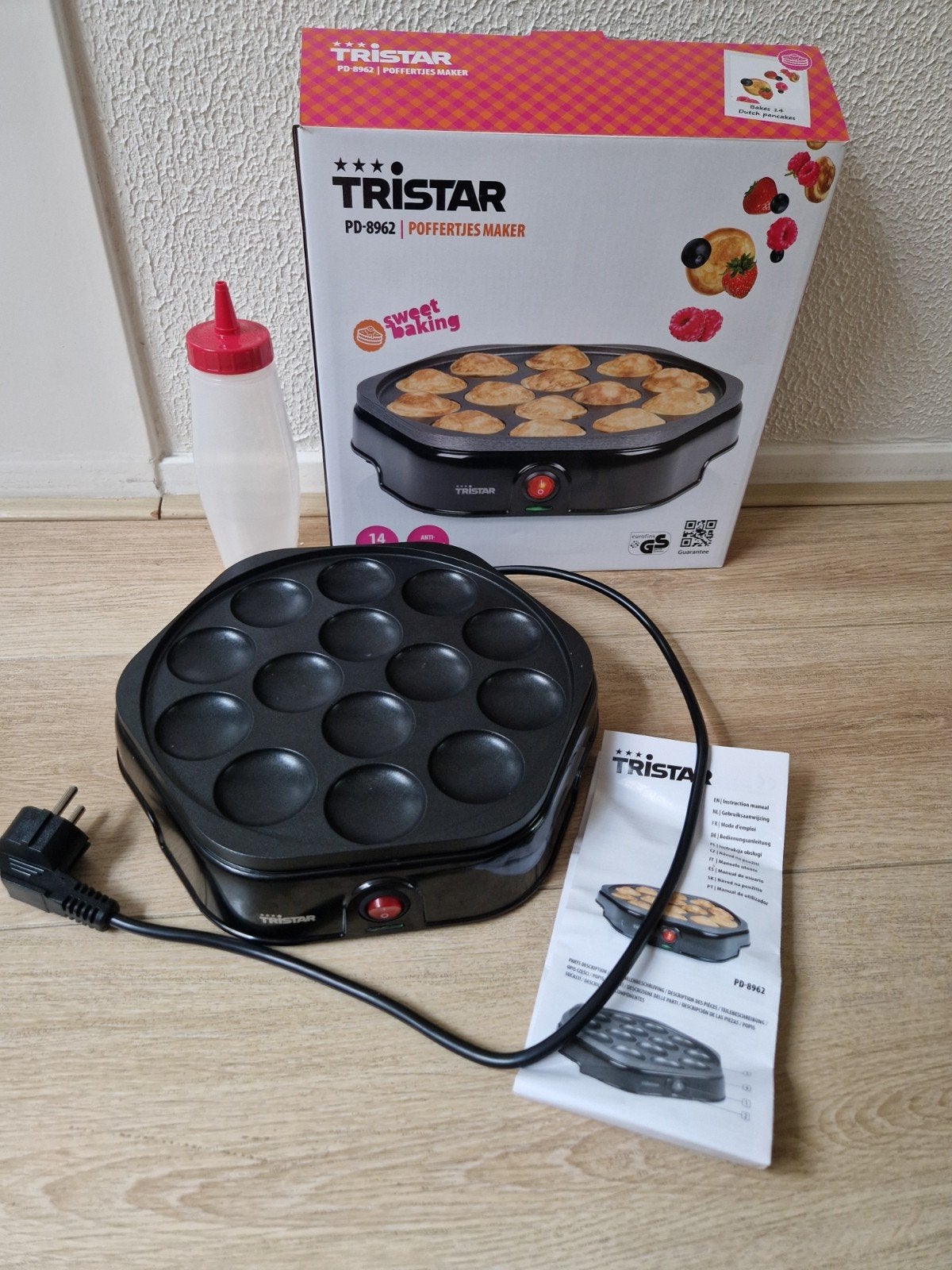 poffetjes pan elektrische, Ophalen of Verzenden, Zo goed als nieuw