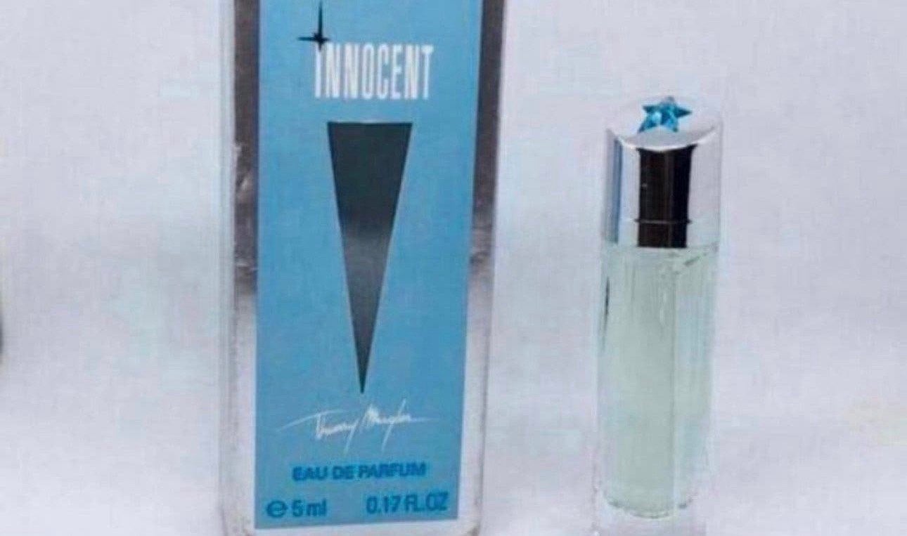 Miniatuur Angel innocent 5 ml eau de parfum Mugler Thierry, Verzamelen, Verzenden, Nieuw, Miniatuur, Gevuld
