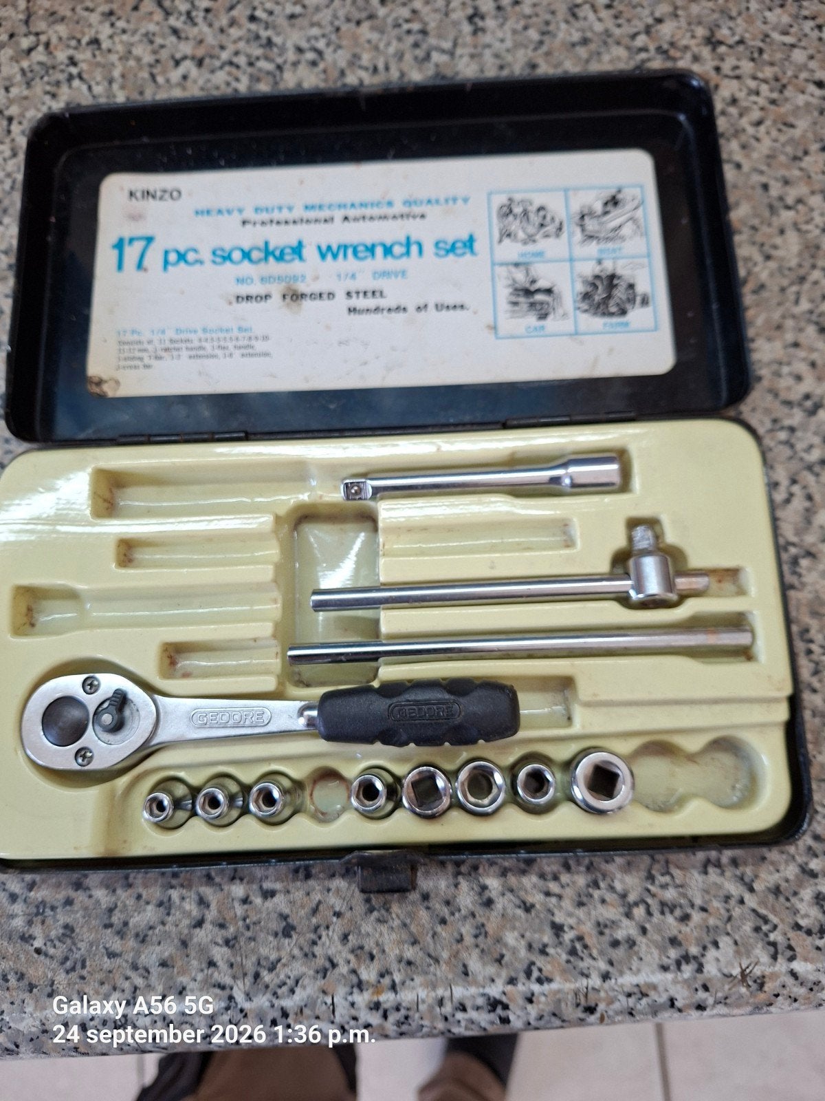 DOPSLEUTEL MINI-SET, Ophalen