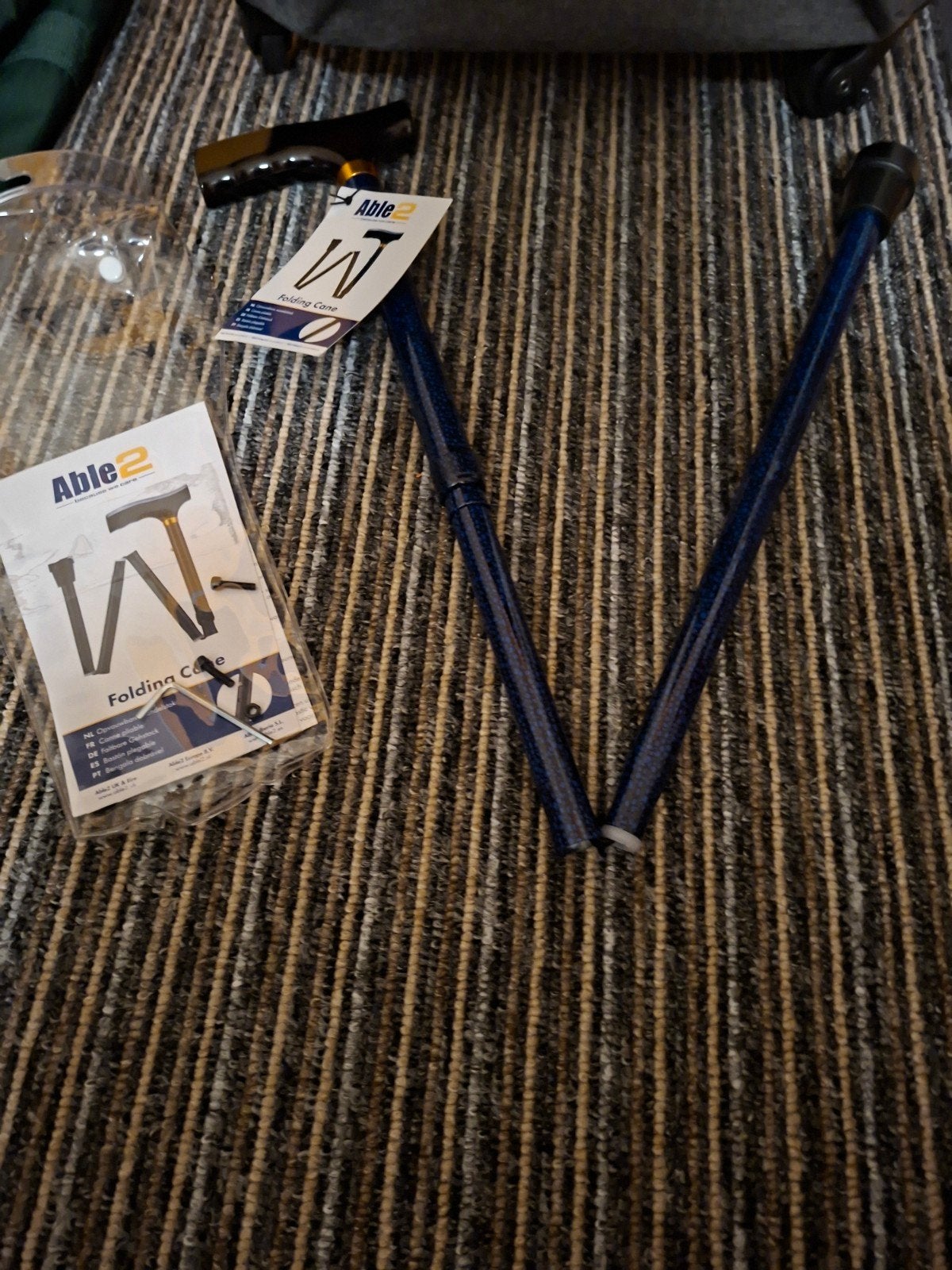 Able 2, Diversen, Loopkrukken, Ophalen of Verzenden, Opvouwbaar, Nieuw