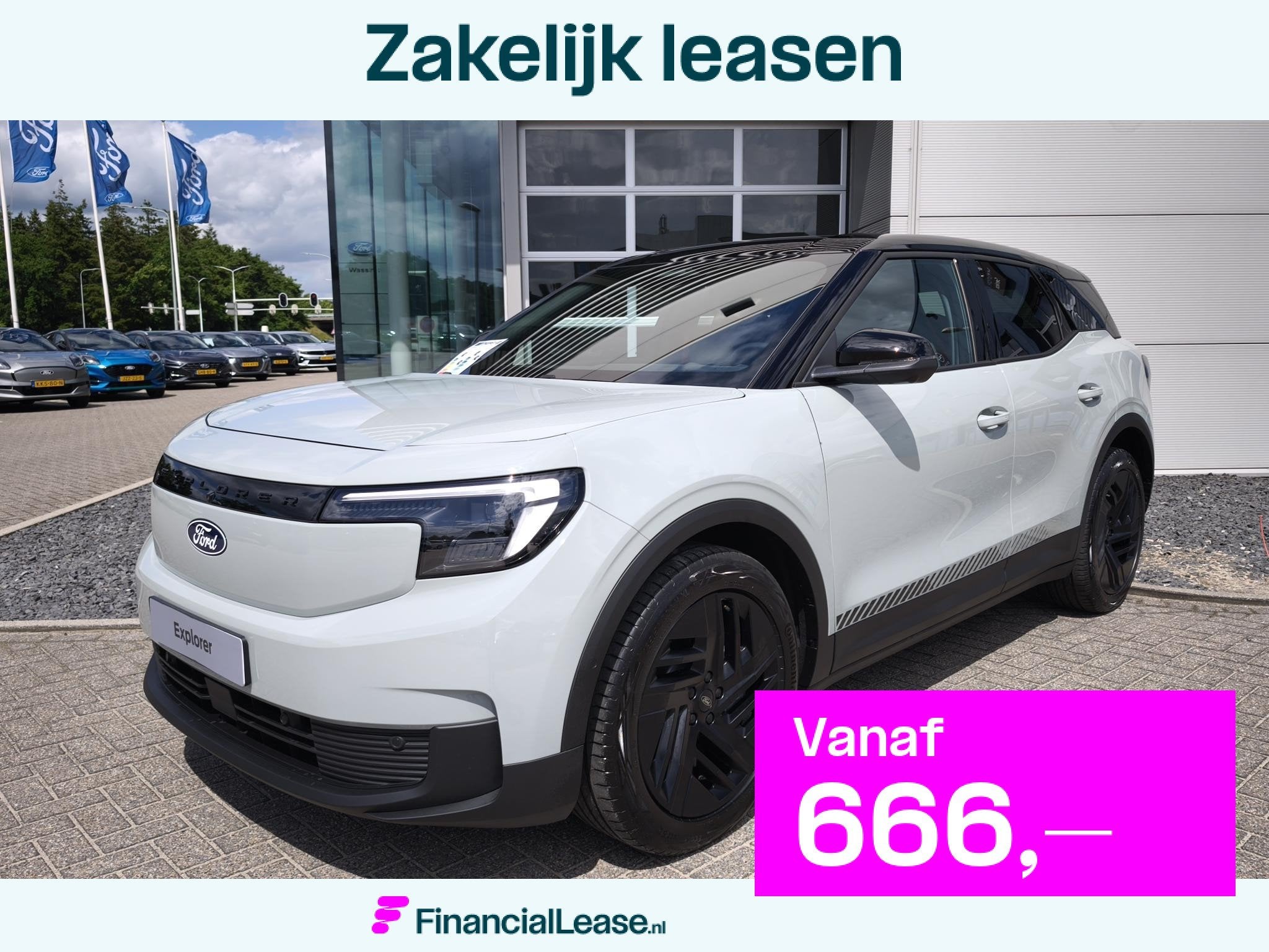 Ford Explorer Collection Extended Range RWD 79 kWh 286pk | t, Automaat, Achterwielaandrijving, 286 pk, Verwarmde buitenspiegels
