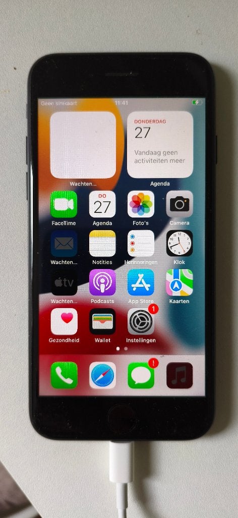 nette iPhone 7, Telecommunicatie, Mobiele telefoons | Apple iPhone, Gebruikt, Zwart, 32 GB, Ophalen of Verzenden