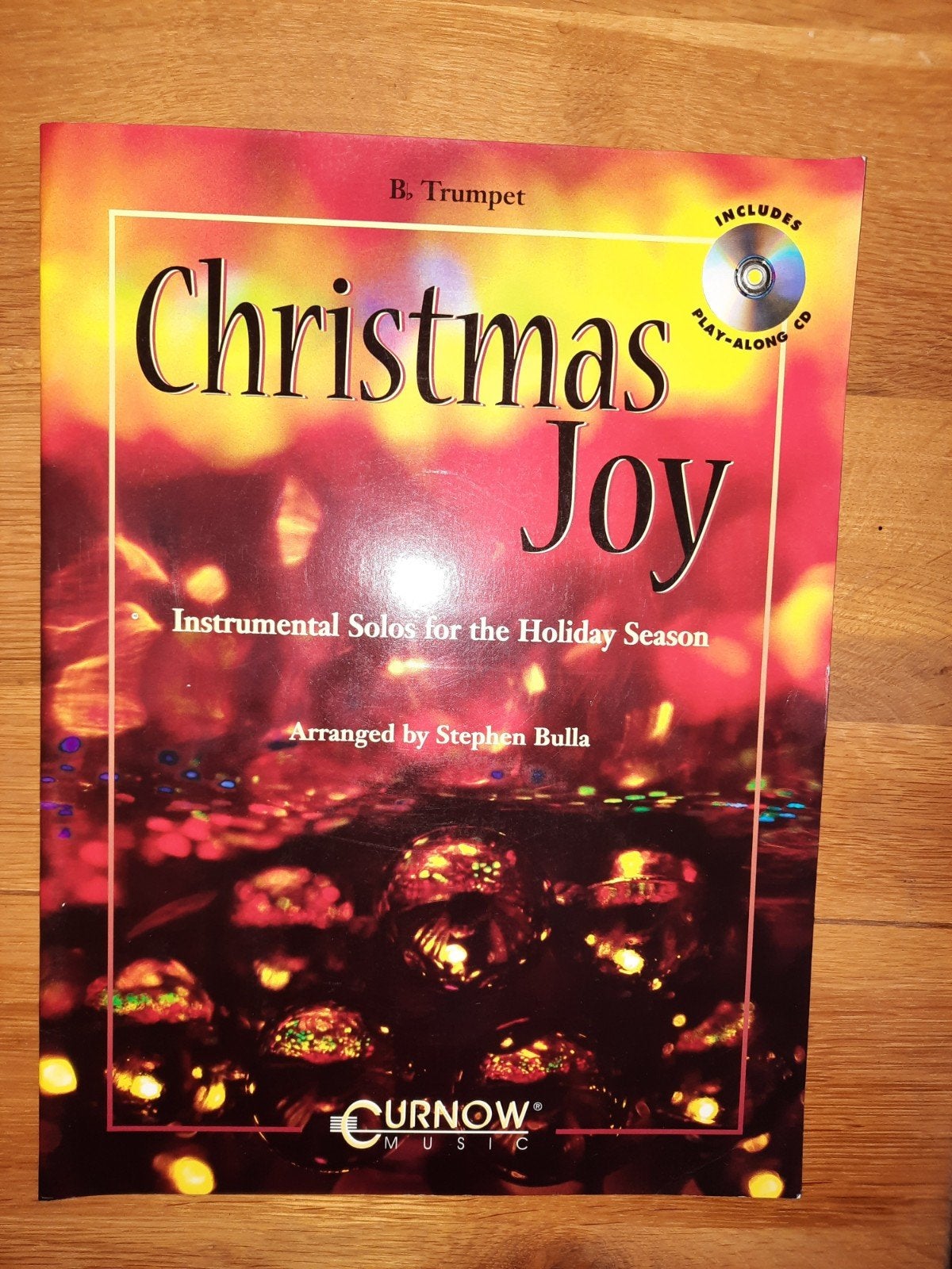 Bb trompet--trumpet-Christmas Joy + cd-Kerst-kerstmis-netjes, Gebruikt, Overige genres, Ophalen of Verzenden, Thema