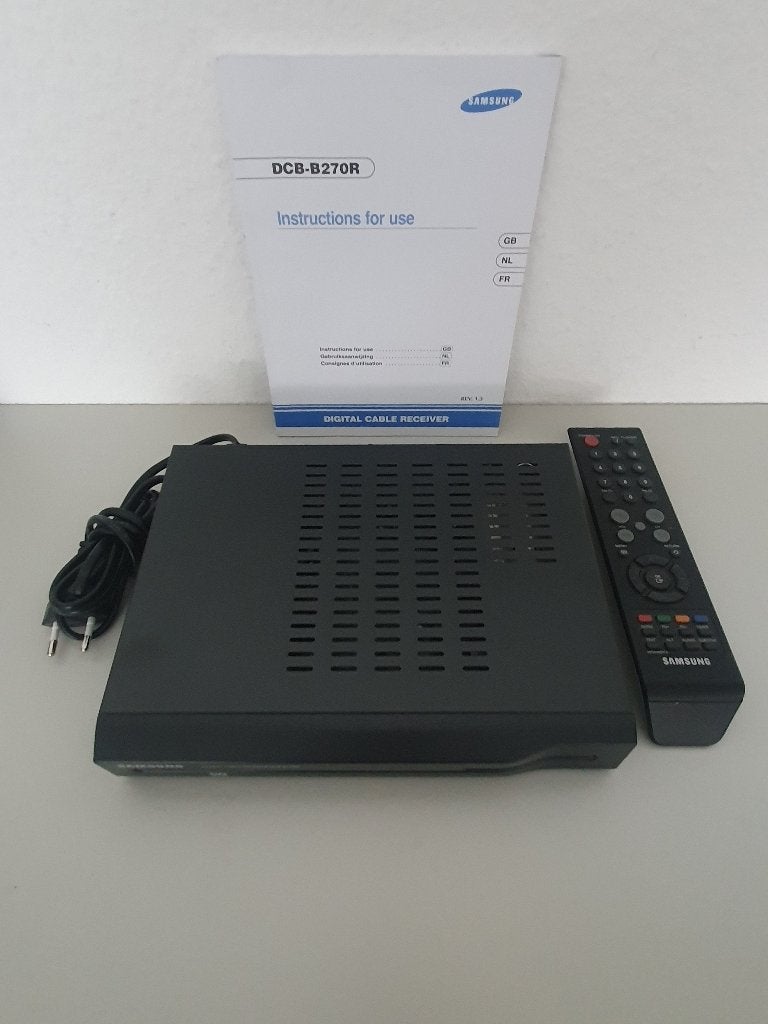 SAMSUNG DCB-B270R Digital Cable Receiver, Verzenden, Zo goed als nieuw, Decoder