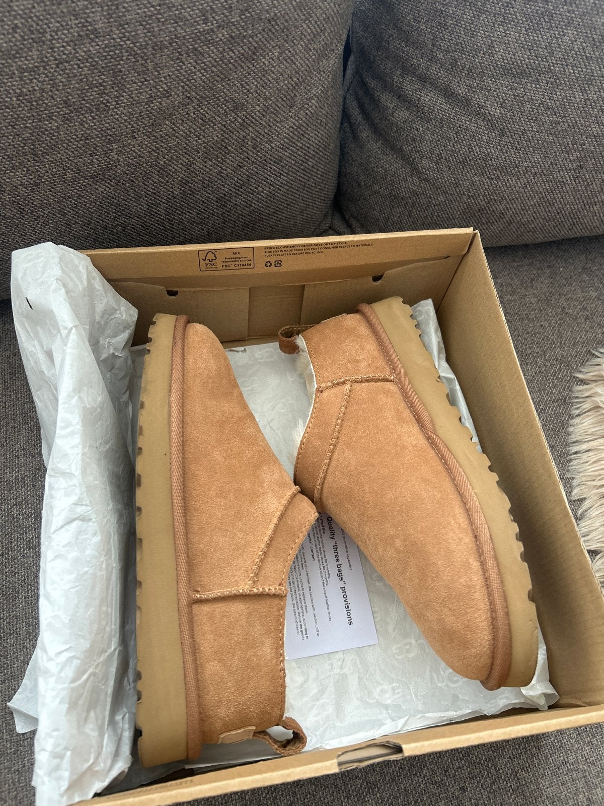 Ugg Classic Mini Platform Chestnut - Maat 38, Ophalen of Verzenden, Nieuw, Bruin, Lage of Enkellaarzen
