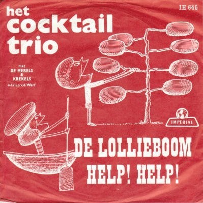 Het COCKTAIL TRIO  1965  PRACHT PIRAAT !! C817, Cd's en Dvd's, Vinyl Singles, Ophalen of Verzenden, Gebruikt, 7 inch, Pop