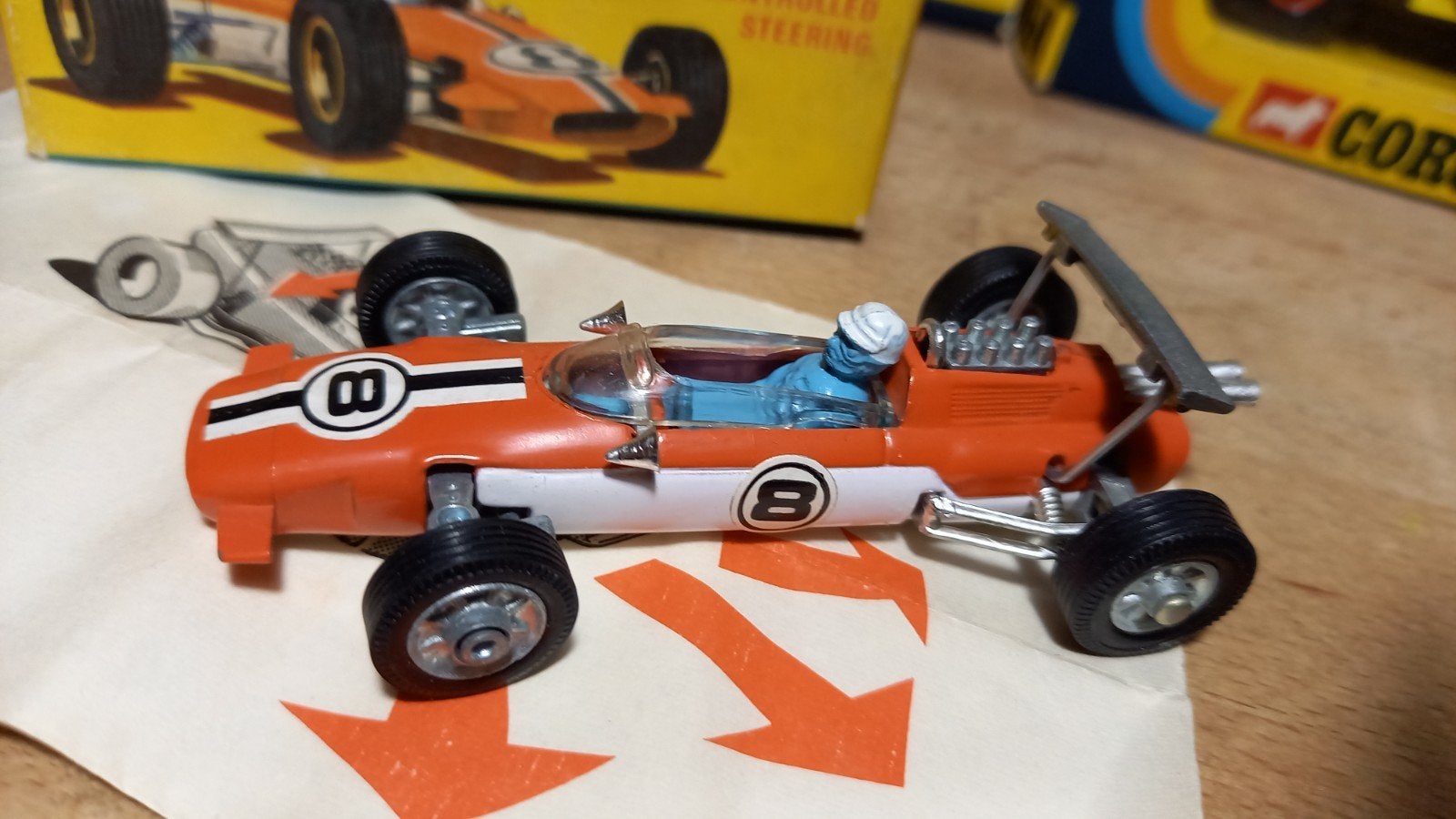 Corgi Toys , GB, # 158, Lotus-Climax F I, mint/ boxed, Hobby en Vrije tijd, Ophalen of Verzenden, Nieuw, Auto, Corgi