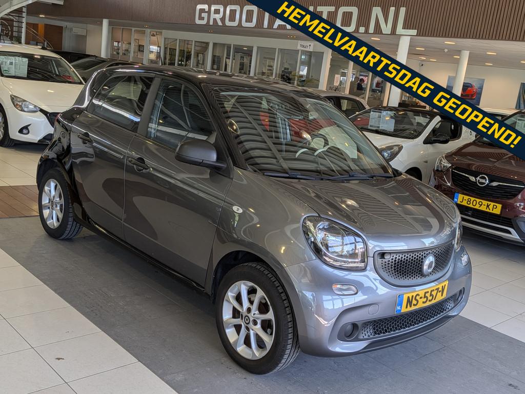 Smart Forfour 1.0 Passion Airco, Cruise Control, Stuurbekrac, Gebruikt, 4 stoelen, Origineel Nederlands, Handgeschakeld