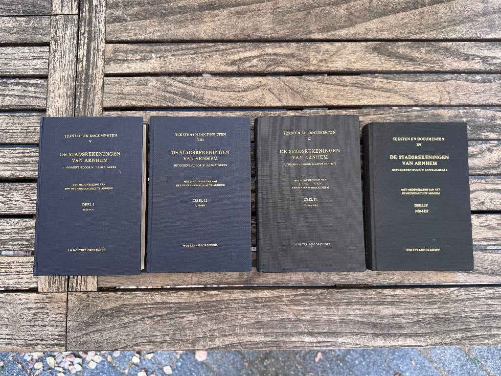 De stadsrekeningen van Arnhem | 4 delen, Boeken, Ophalen of Verzenden, Gelezen