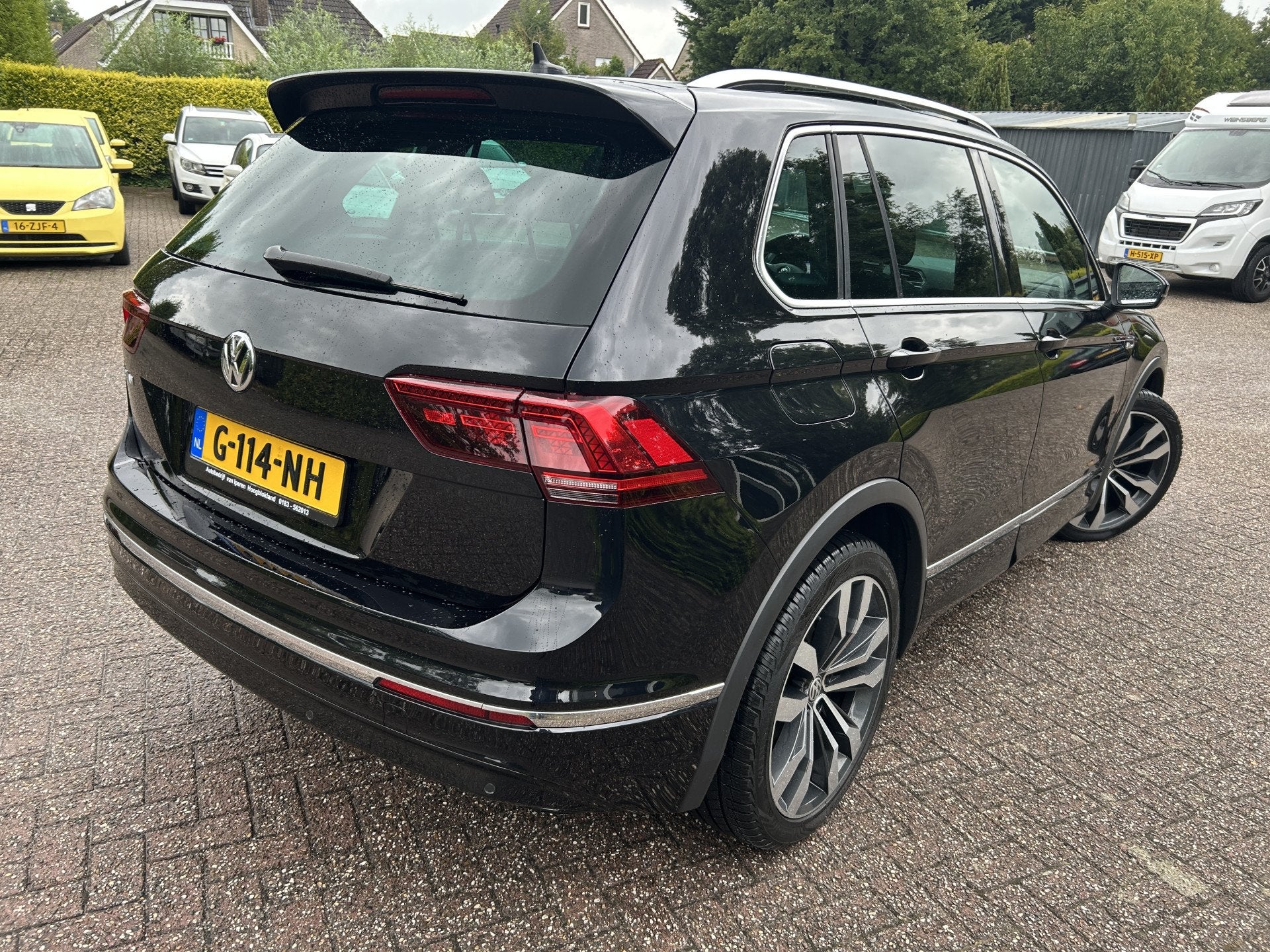 Volkswagen Tiguan 1.5 TSI ACT Highline Business R, 150 pk, Zwart, Origineel Nederlands, SUV of Terreinwagen