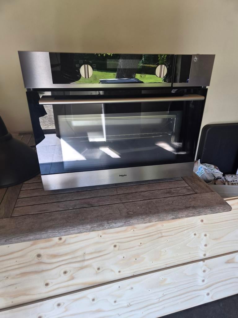 Pelgrim combi stoomoven - Inbouw, Witgoed en Apparatuur, Ovens, Gebruikt, Inbouw, Stoomoven, Pelgrim, 45 tot 50 cm, 45 tot 60 cm