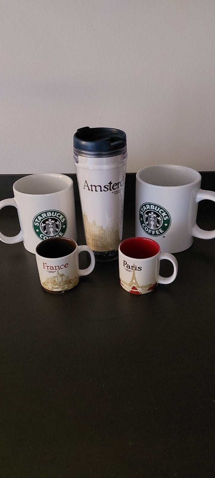 Starbucks.  Amsterdam, France.  Paris., Ophalen of Verzenden, Zo goed als nieuw, Gebruiksvoorwerp