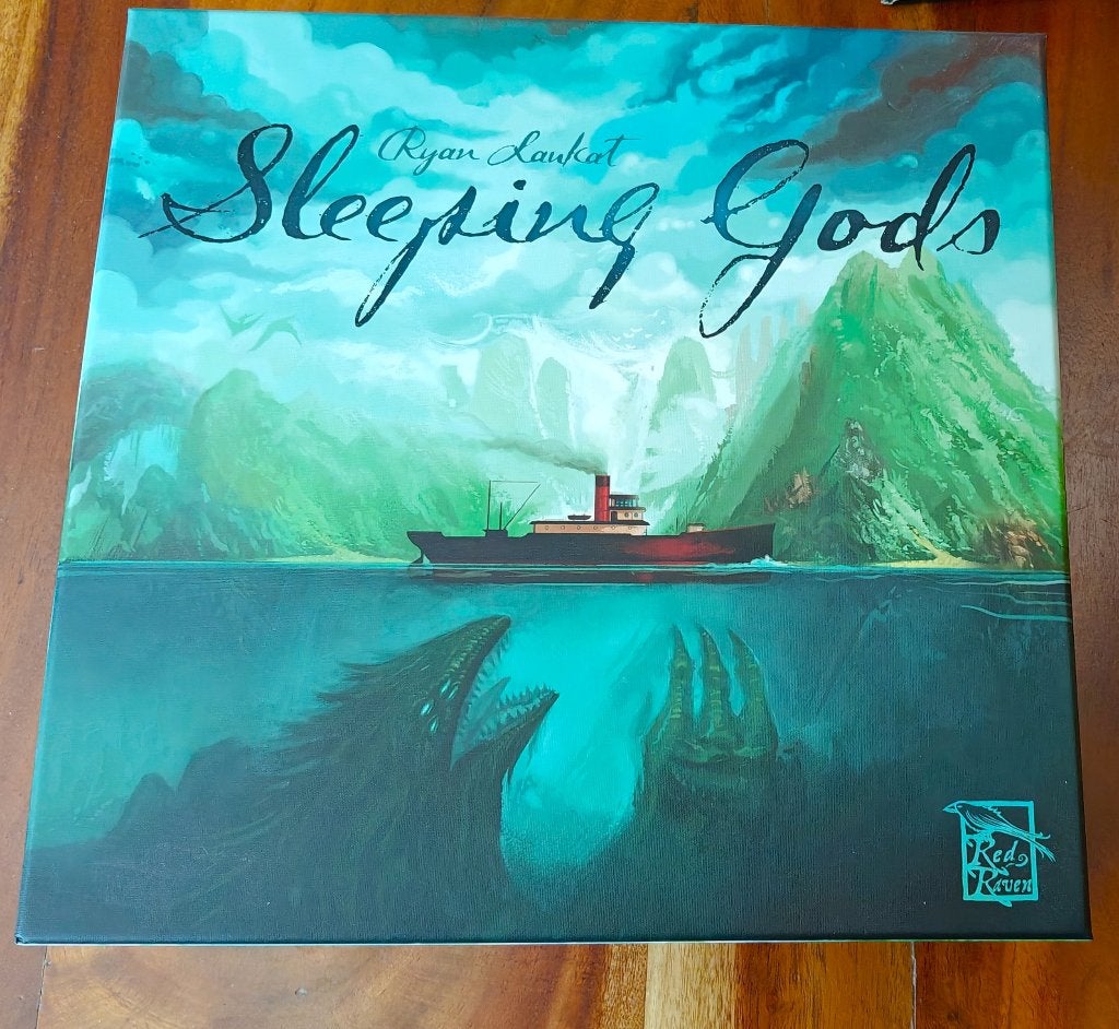 Sleeping Gods (engels), Vijf spelers of meer, Ophalen, Zo goed als nieuw, Red Raven Games