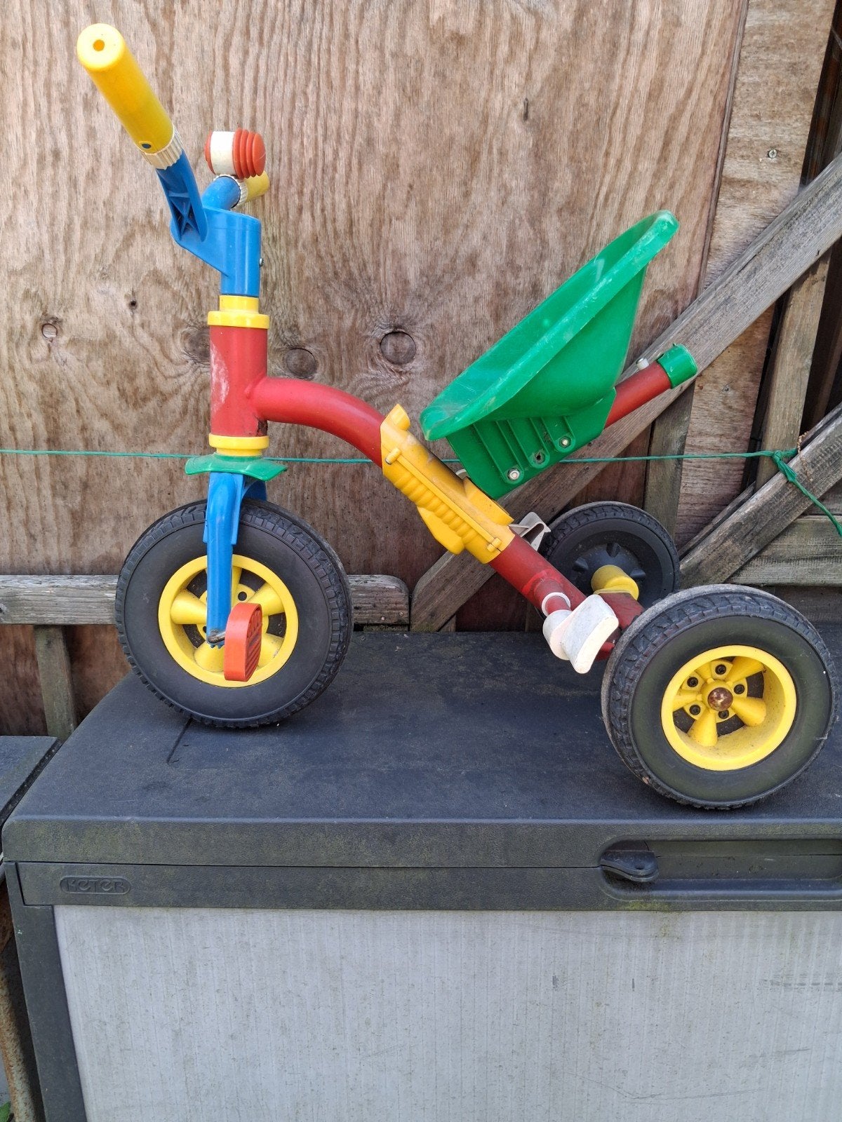 Kinderfietsje driewieler, Ophalen of Verzenden, Gebruikt, Minder dan 16 inch