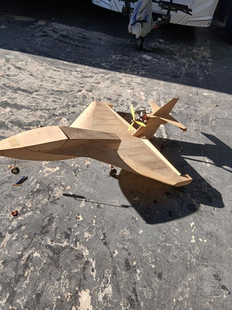 Modelbouw vliegtuig  145 x110cm, Ophalen of Verzenden