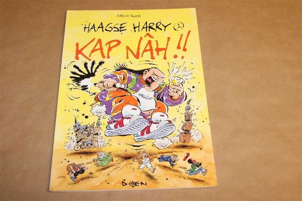Haagse Harry - Deel 1 - Marnix Rueb, Boeken, Stripboeken, Eén stripboek, Ophalen of Verzenden, Zo goed als nieuw