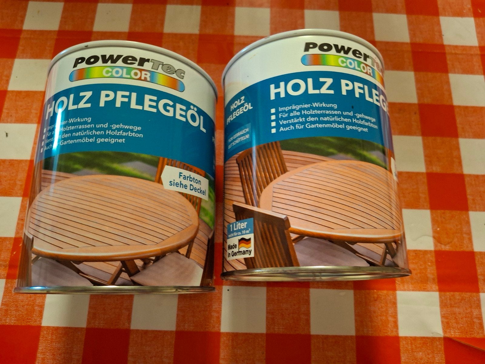 2 blikken tuimmeubelolie, Minder dan 5 liter, Ophalen of Verzenden, Nieuw, Beits