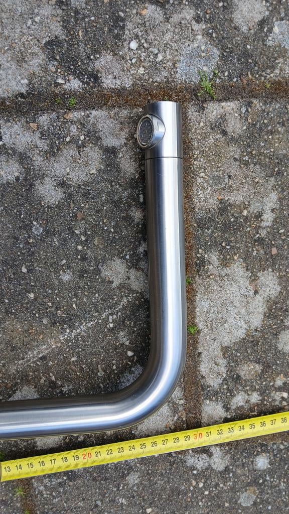 Franke keuken kraan geborsteld RVS, Huis en Inrichting, Ophalen, Minder dan 50 cm, Gebruikt, Minder dan 100 cm