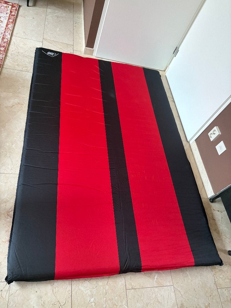 2x slaapmat basecamp 130x200x5 (2 persoons), Ophalen, Gebruikt, 2-persoons