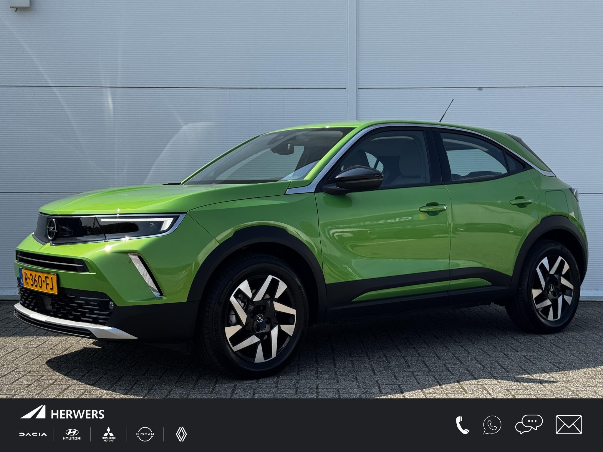 Opel Mokka-e Elegance 50-kWh 11kw bl. Navigatie via Apple Ca, Gebruikt, Zwart, Parkeersensor, Mokka-e