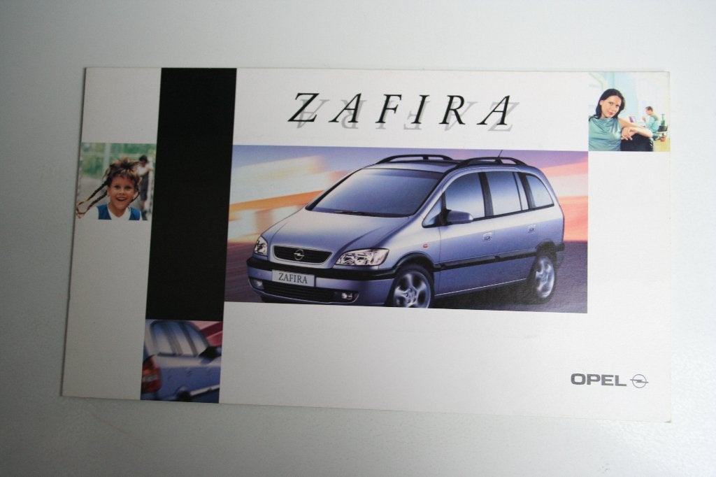 Opel Zafira flyer (01-1999) (117), Ophalen of Verzenden, Nieuw, Opel