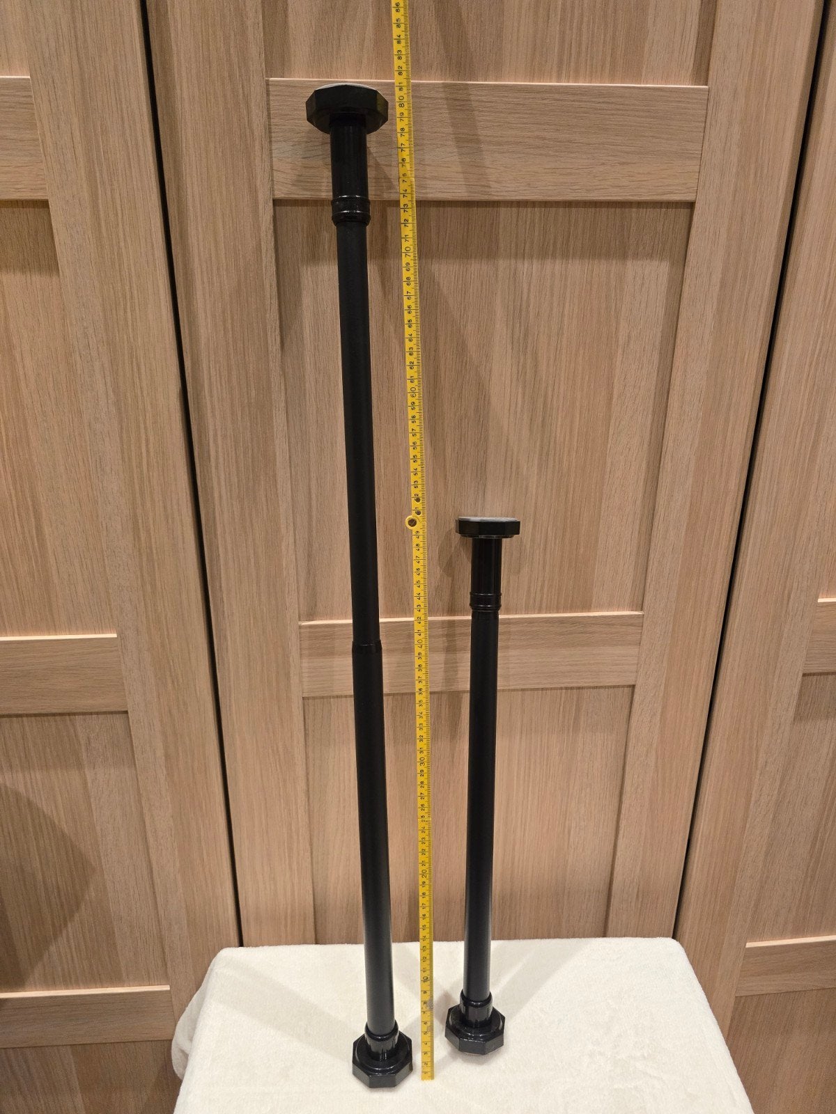 Verstelbare Kledingroede RVS - 50-80cm, Ophalen of Verzenden