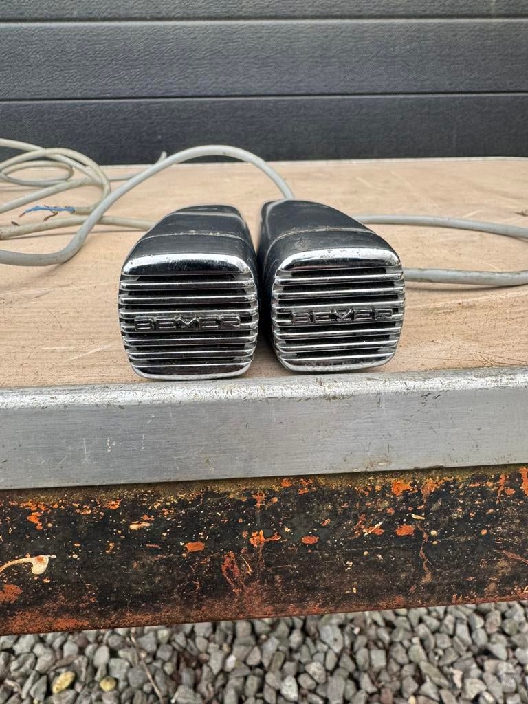 Beyer M55 microfoon 2x, Ophalen of Verzenden, Gebruikt, Overige typen