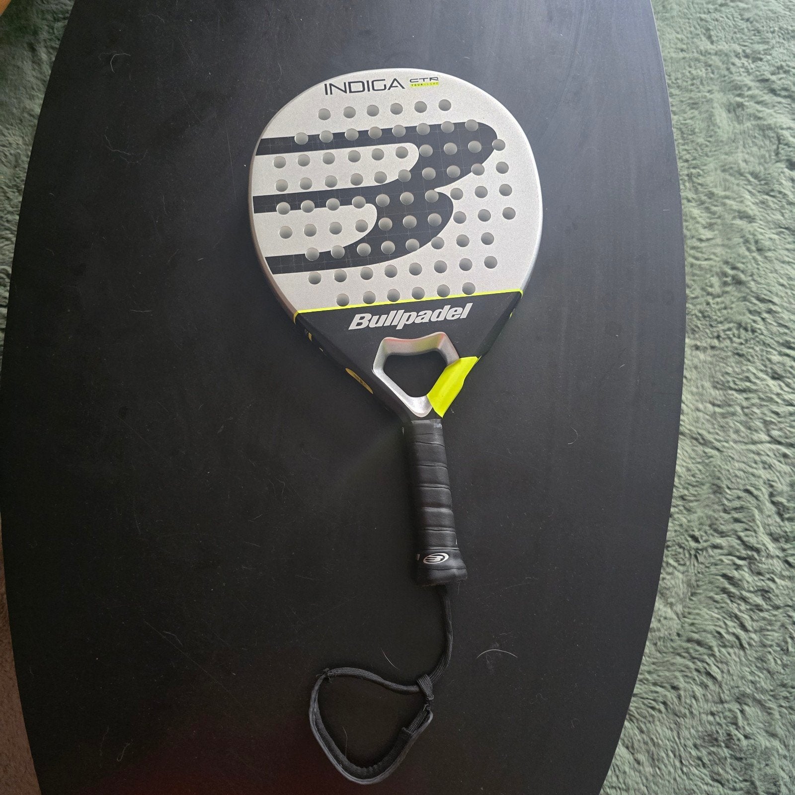 BULLPADEL Indiga CTR 2026 Padelracket - Zo goed als nieuw, Sport en Fitness, Ophalen of Verzenden, Zo goed als nieuw, Padelracket
